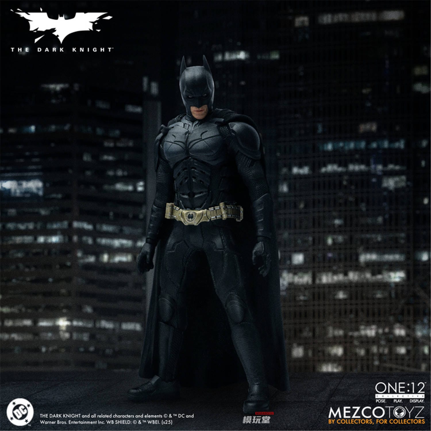 予約 Mezco Toyz 1/12 『ダークナイト：バットマン』 バットマン The
