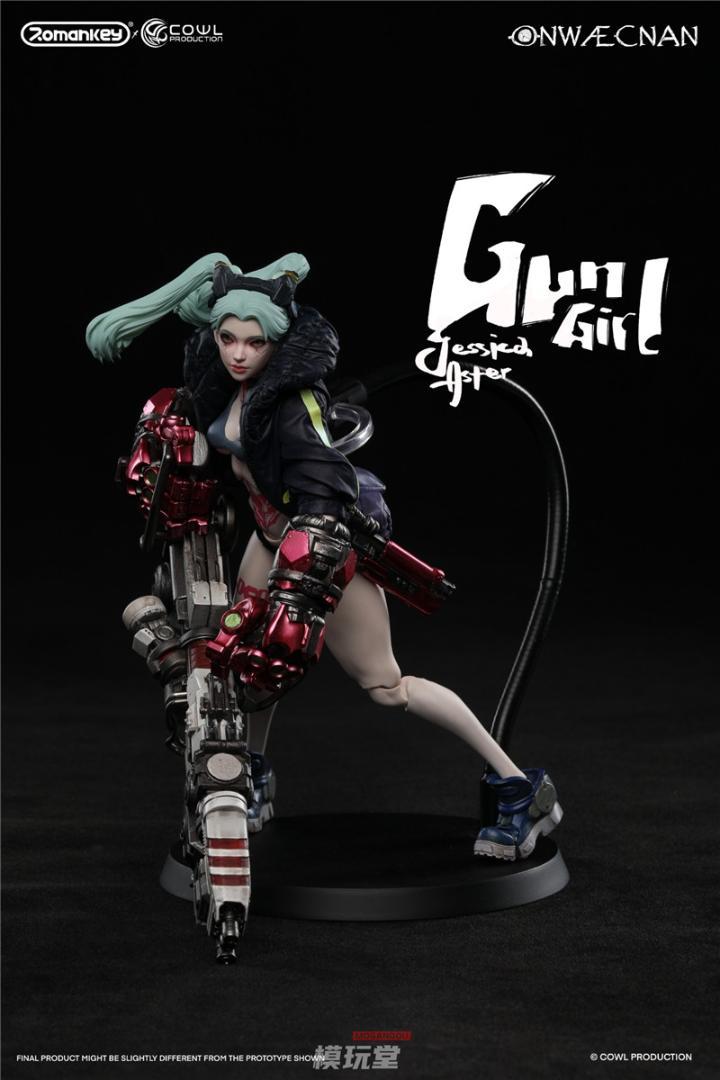Romankey X COWL 1/12 ガン ガール DX.Ver Gun Girl アクション
