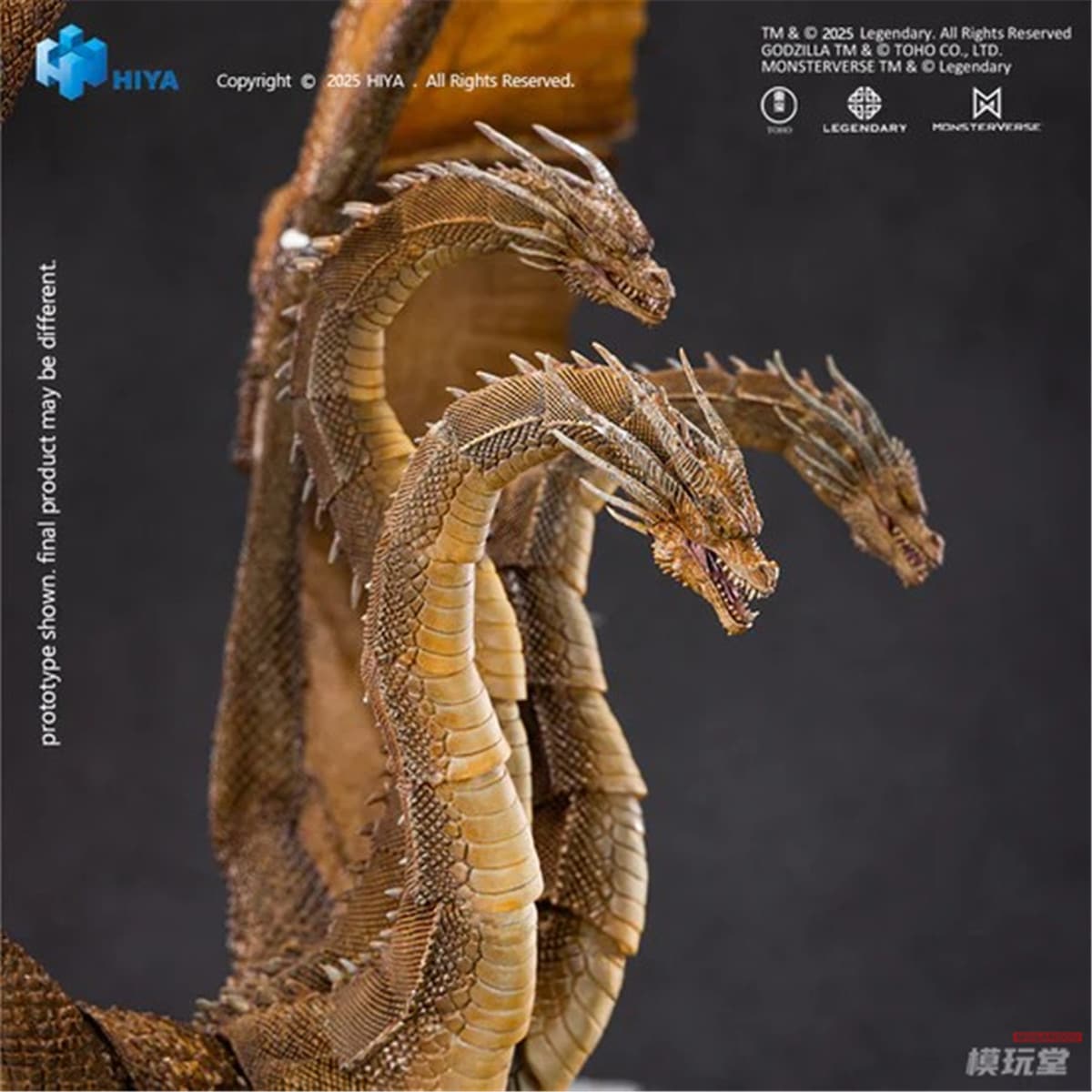 予約 HIYA 「ゴジラ キング・オブ・モンスターズ」 - キングギドラ 2.0