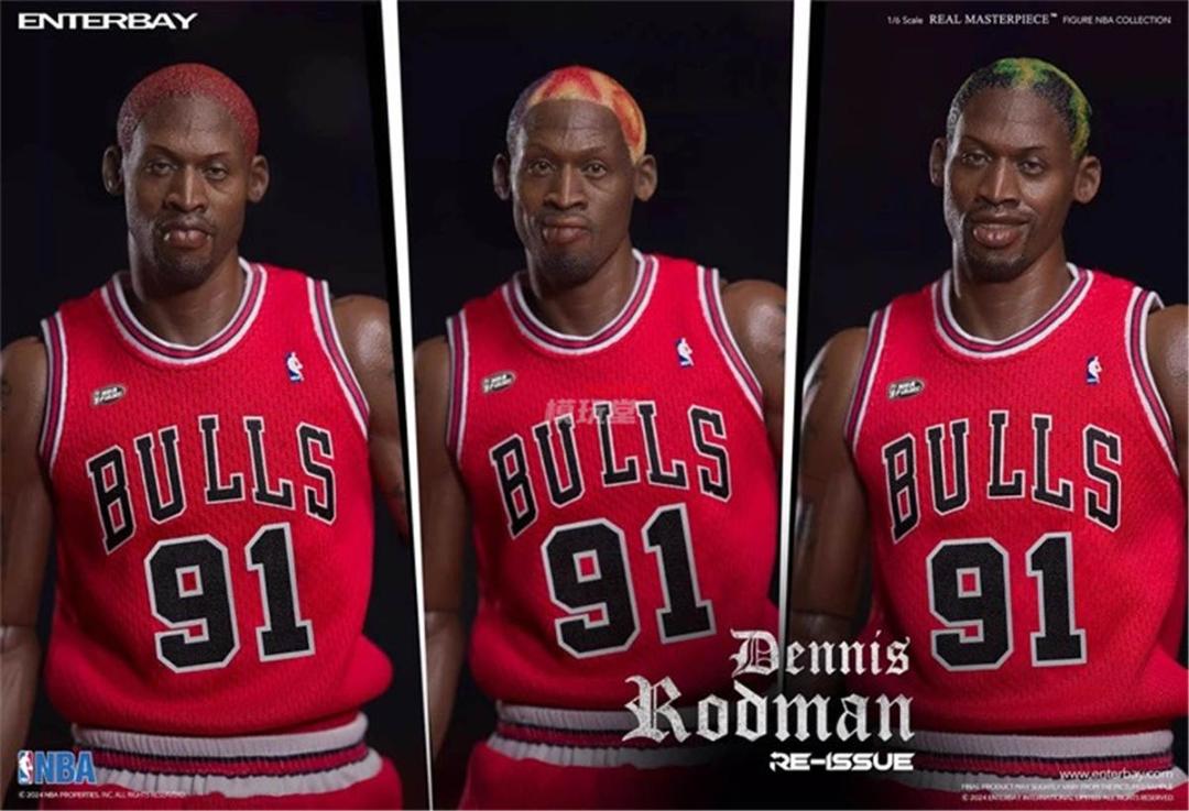ENTERBAY 1/6 NBAシリーズ デニス・ロッドマン 復刻版 RM-1059 Dennis