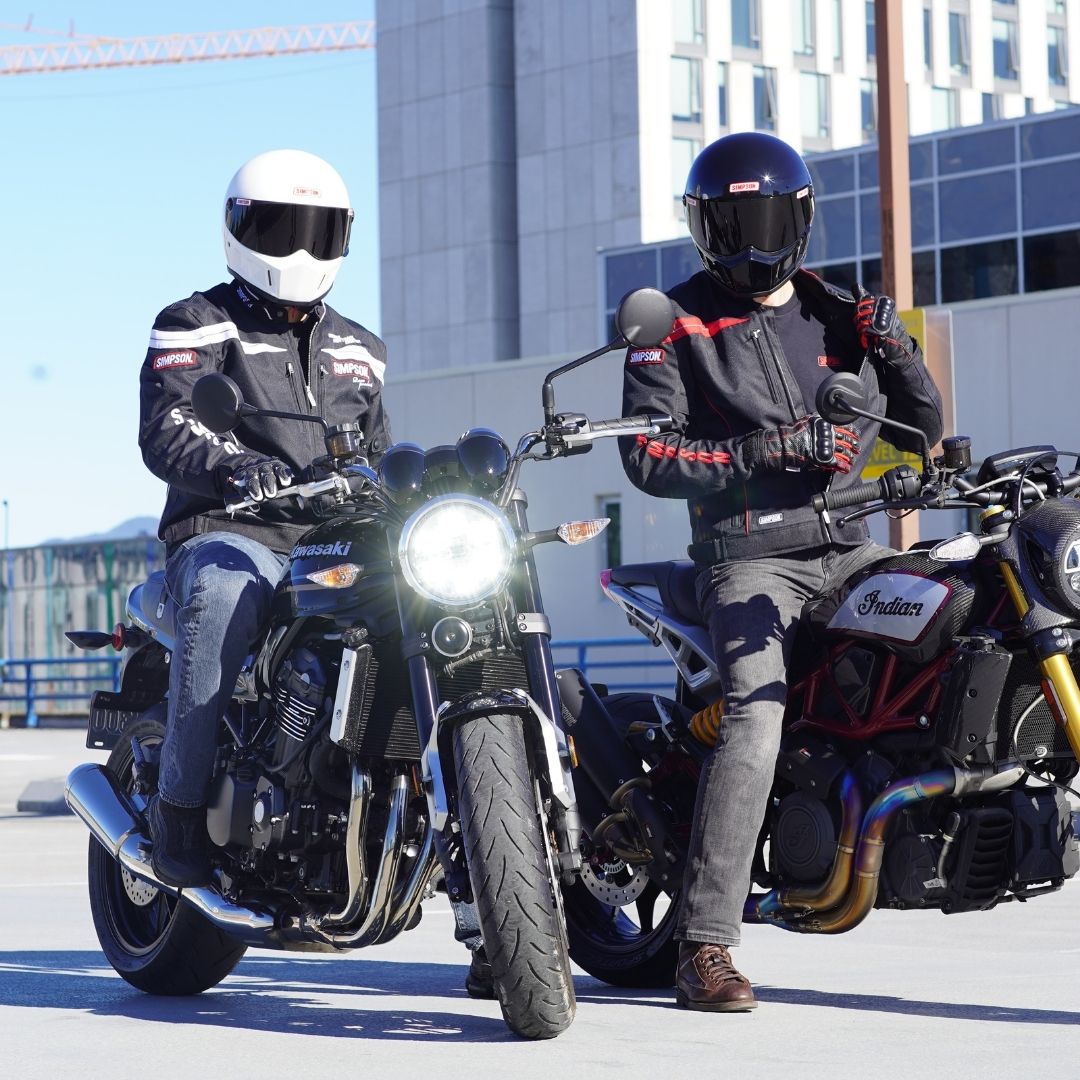 SIMPSON NSW-C02 ライダース ウィンタージャケット 秋冬モデル