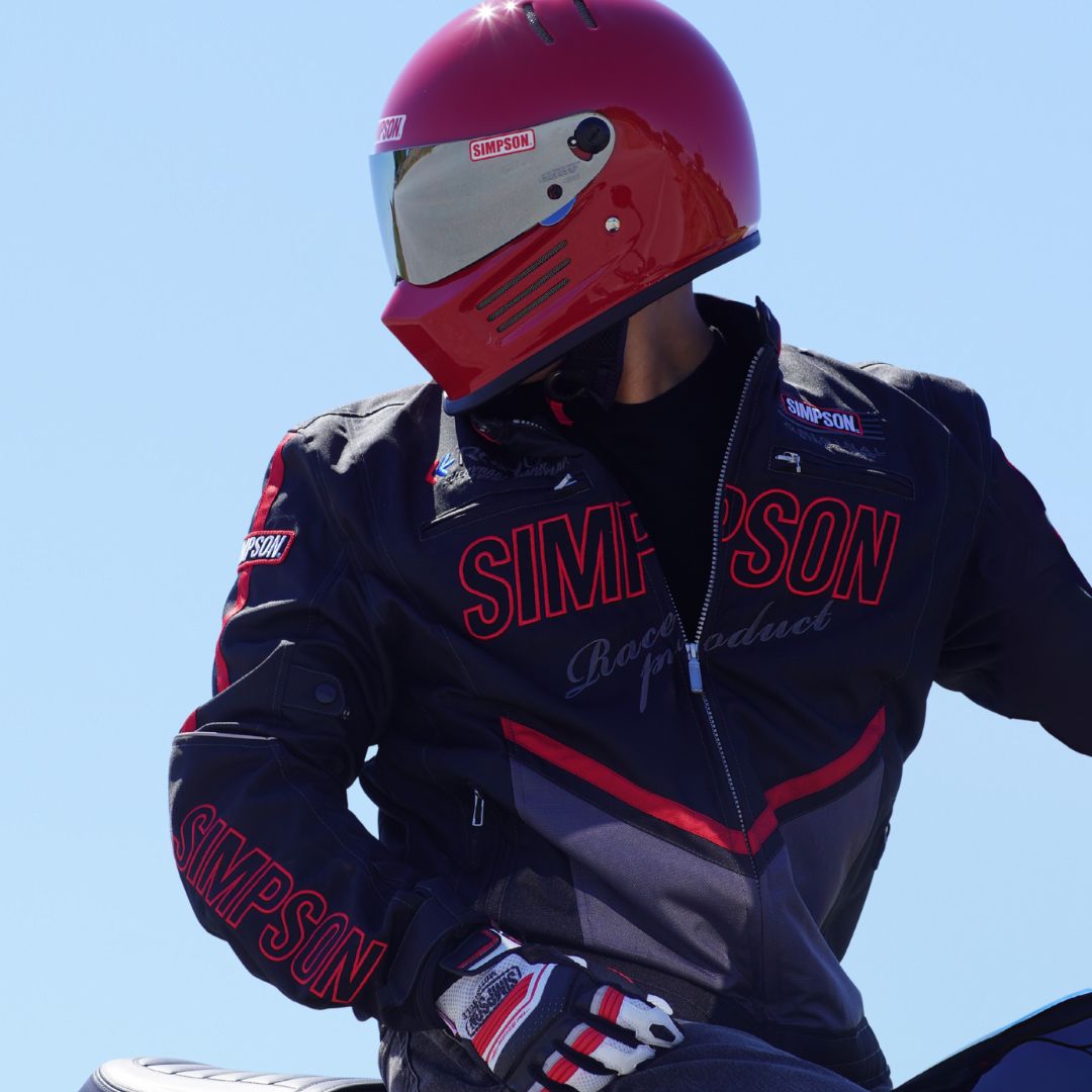 SIMPSON NSW-C01 ライダース ウィンタージャケット 秋冬モデル