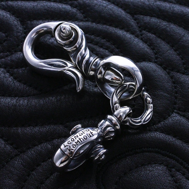 スワン クリップ (L) ウィズ クラスプ (M) (レナードカムホート刻印