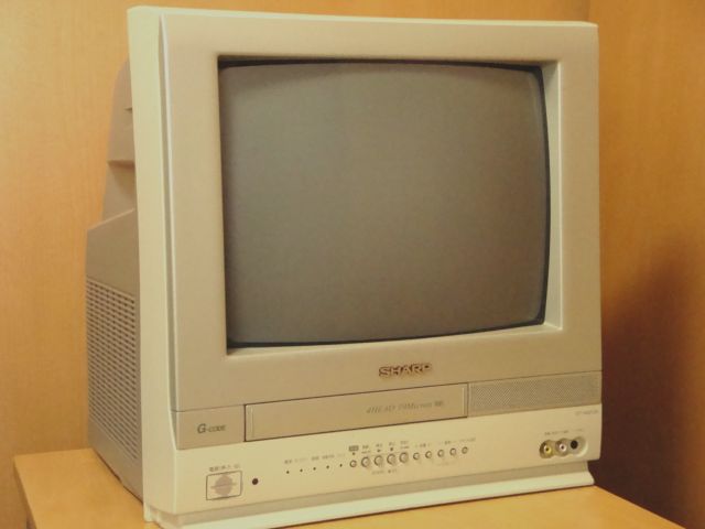 SHARP シャープ 14型 ビデオ内蔵テレビデオ VT-14GY20 2003年製