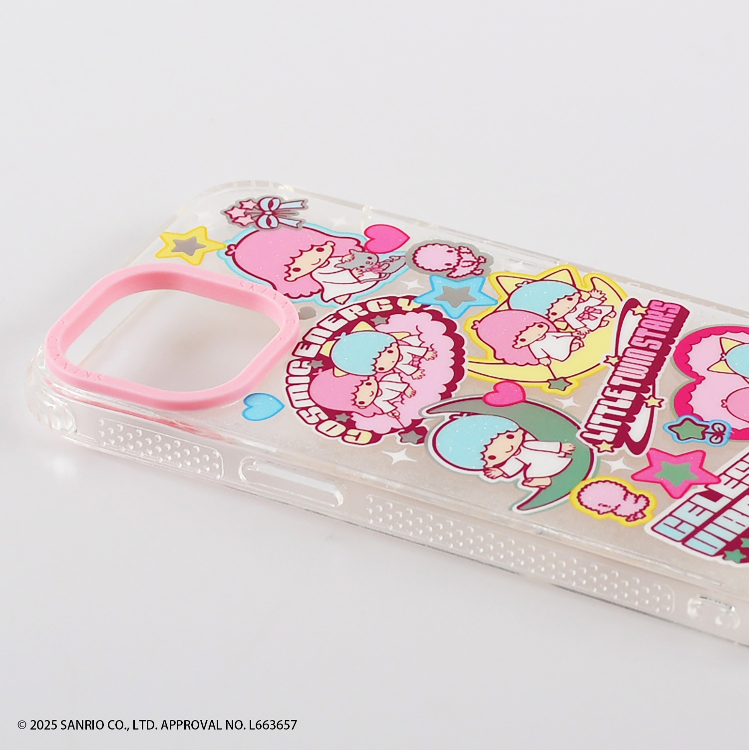 iPhone14/15/16/17シリーズ用 ケース リトルツインスターズ Y2K