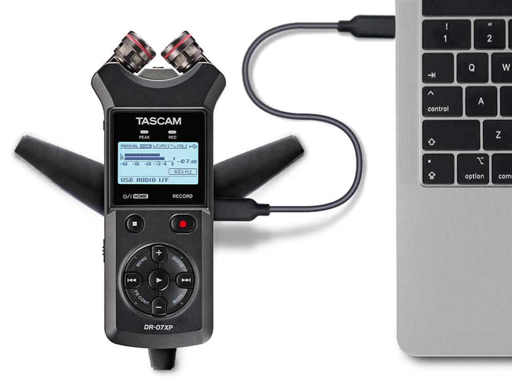 TASCAM(タスカム) DR-07XP A-B/X-Y可動式マイク搭載32ビットフロート