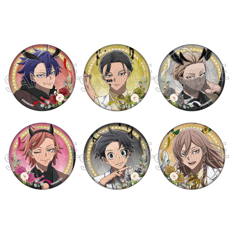 桃源暗鬼 天使と悪魔 缶バッジ BOX（6個入） | 桃源暗鬼 | ツインクル