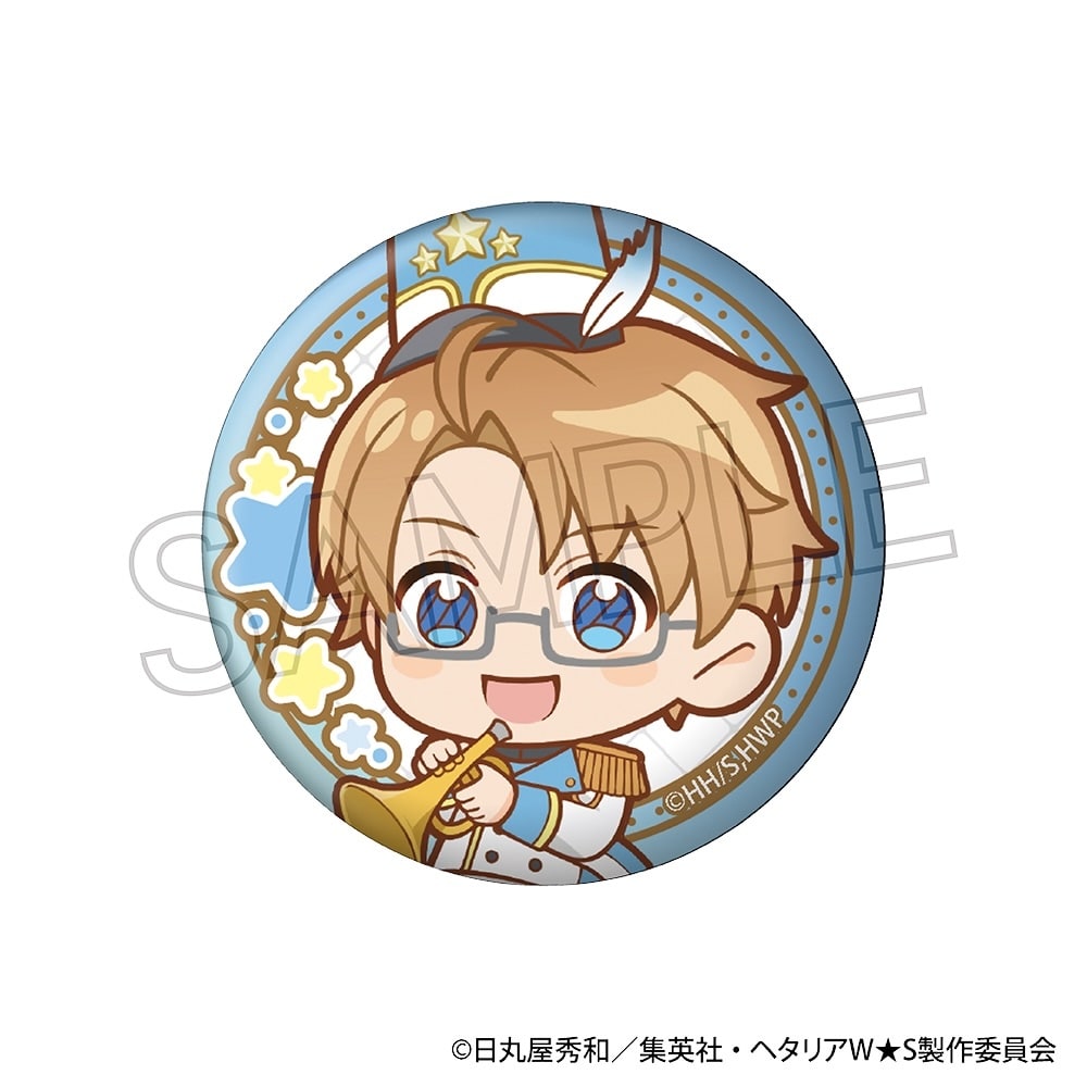 ヘタリアWorld☆Stars 缶バッジ -マーチング- BOX（10個入