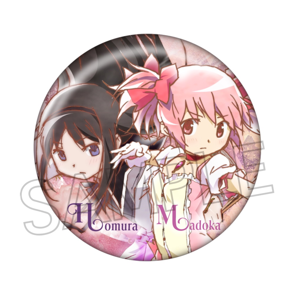 魔法少女まどか☆マギカ まどマギ HICUL チャイナ 鹿目まどか 缶バッジ