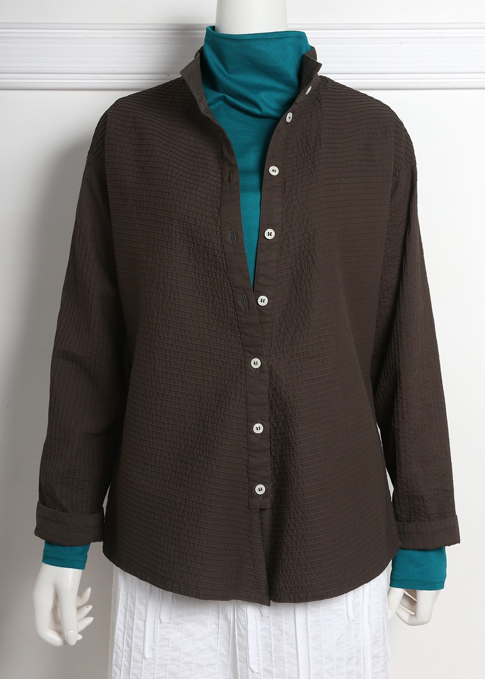 Online限定カラー】斜めピンタックブラウス【BASIC】 | ITEM