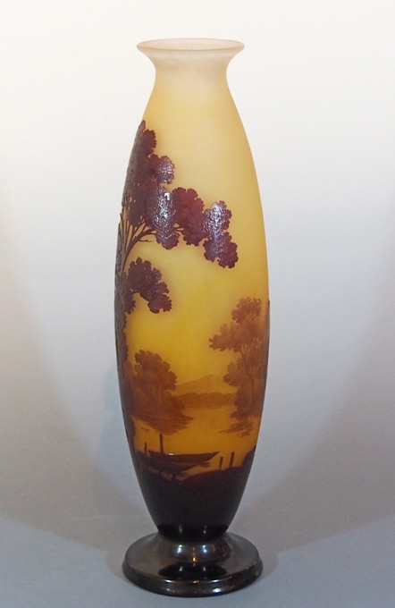 エミール・ガレ 「湖水風景文花瓶」 | | アトリエ・ブランカ