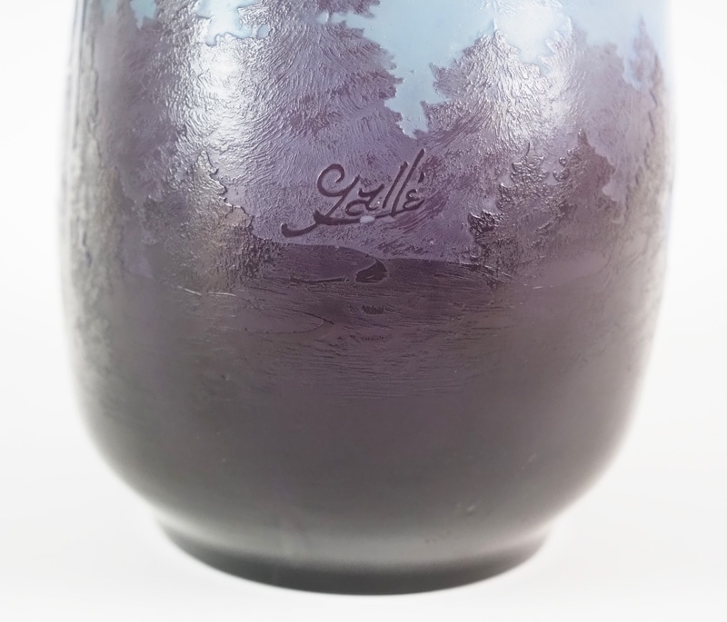 エミール・ガレ 「山水風景文花瓶」 | | アトリエ・ブランカ