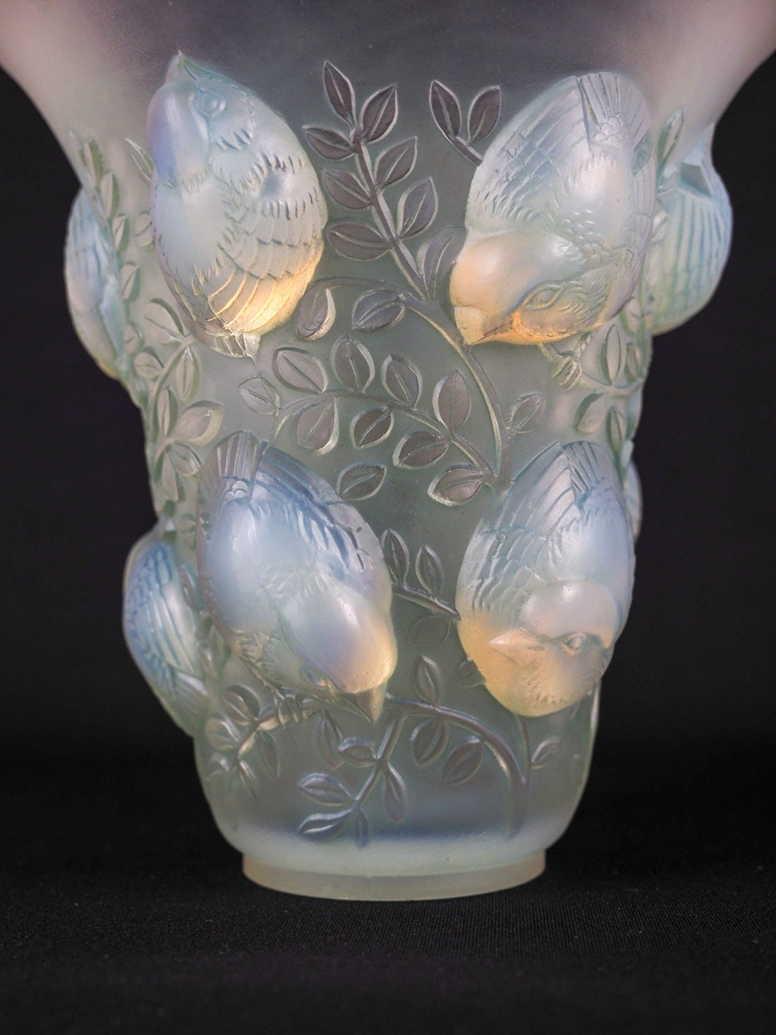 美品】Lalique☆ラリック☆花瓶☆ダンピエール ラリック クリスタル