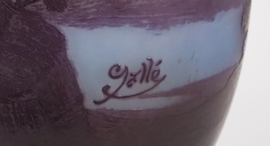 エミール・ガレ 「山水風景文花瓶」 | | アトリエ・ブランカ