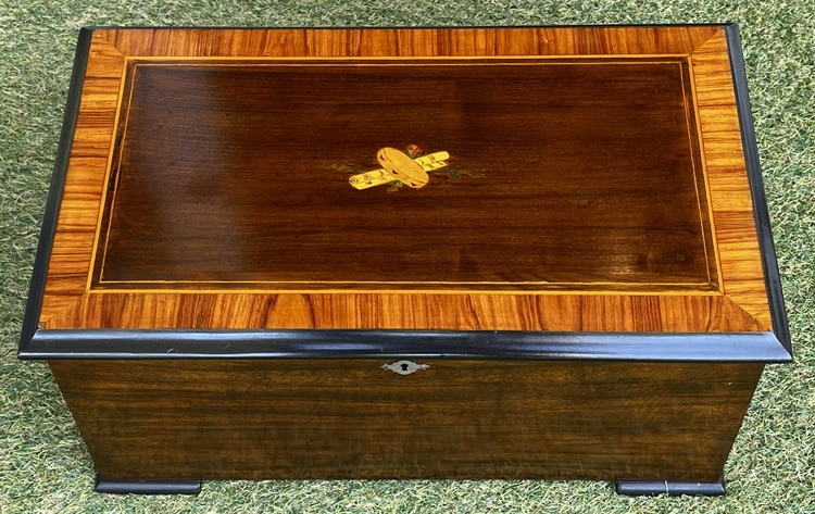 工房不詳 「象嵌シリンダー式オルゴール」 | | アトリエ・ブランカ