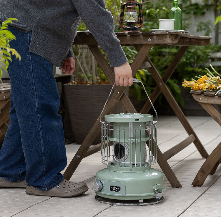 センゴクアラジン ポータブルガスストーブ SAG-BF02C | ガス暖房