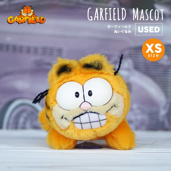 USED品 ガーフィールド ぬいぐるみ XS ヴィンテージ品 GARFIELD