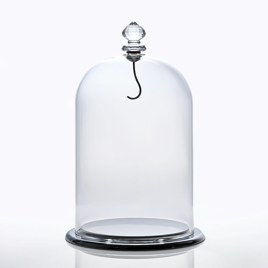 スワロフスキー SWAROVSKI クリスタル ガラス鐘 ディスプレイ L