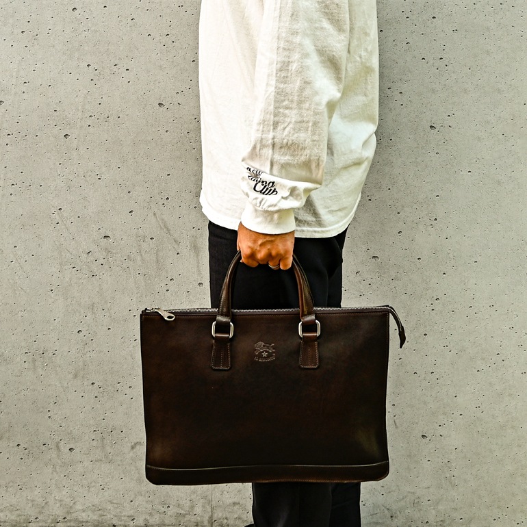 イルビゾンテ IL BISONTE ビジネスバッグ ブリーフケース メンズ