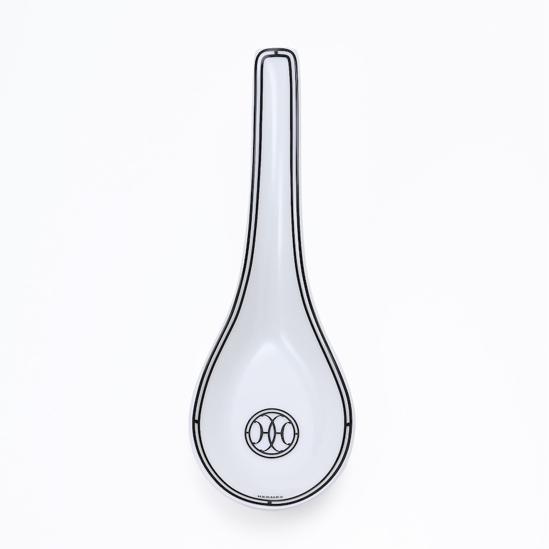 エルメス HERMES スープスプーン アッシュデコ Hデコ CUILLERE SOUPE H