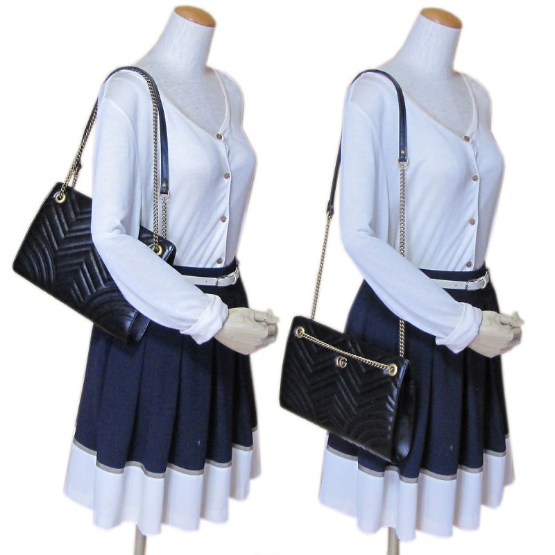 グッチ GUCCI バッグ GGマーモント ミディアム ショルダーバッグ