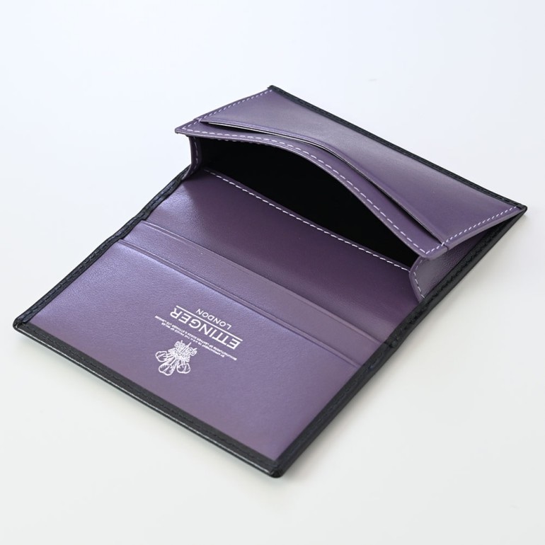 エッティンガー ETTINGER カードケース 名刺入れ メンズ ロイヤル