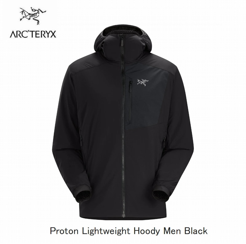 アークテリクス ARC'TERYX Proton Lightweight Hoody Men ブラック