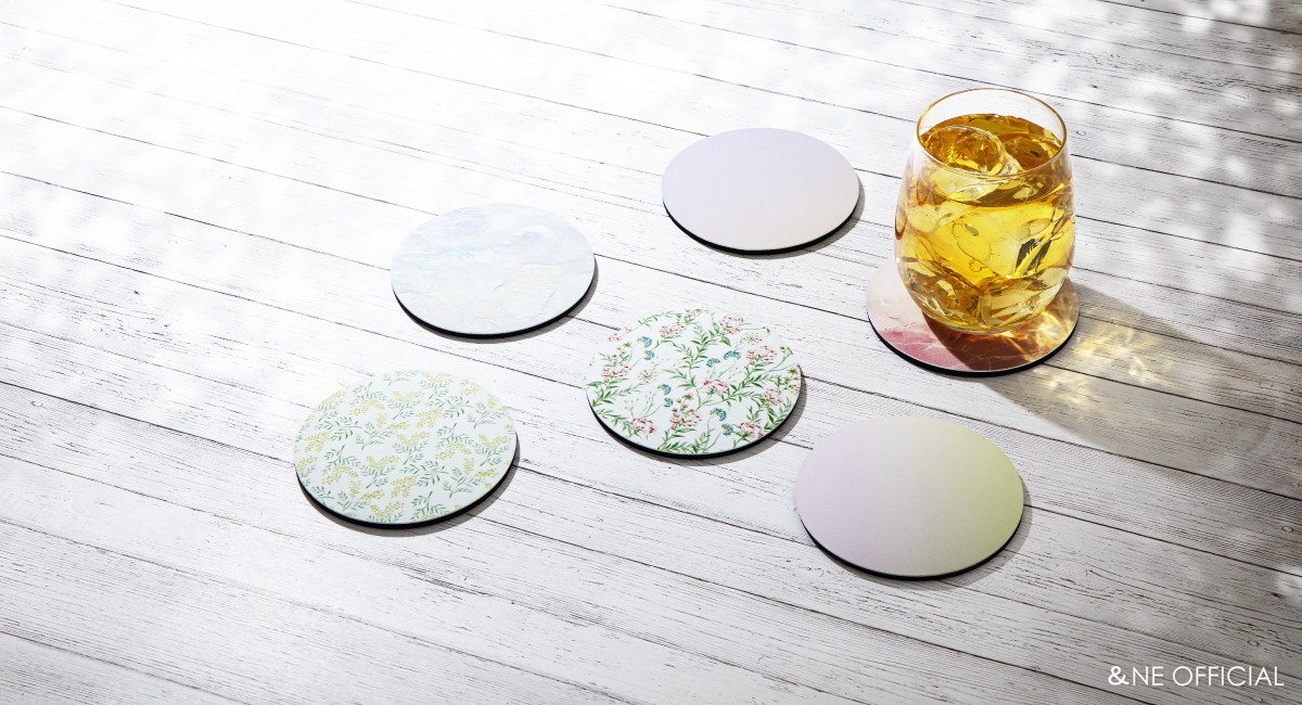 ラバストーンコースター ソフト プリント | 全ての商品 | &NE official