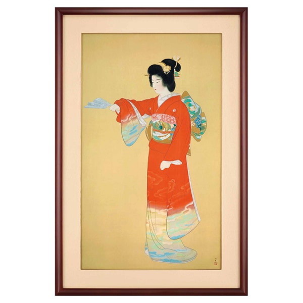 上村松園 序の舞 額装｜エンディショップ【公式通販】