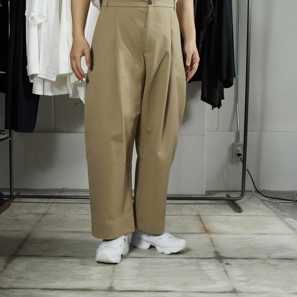 STUDIO NICHOLSON スタジオニコルソン SORTE パンツ PEACHED COTTON