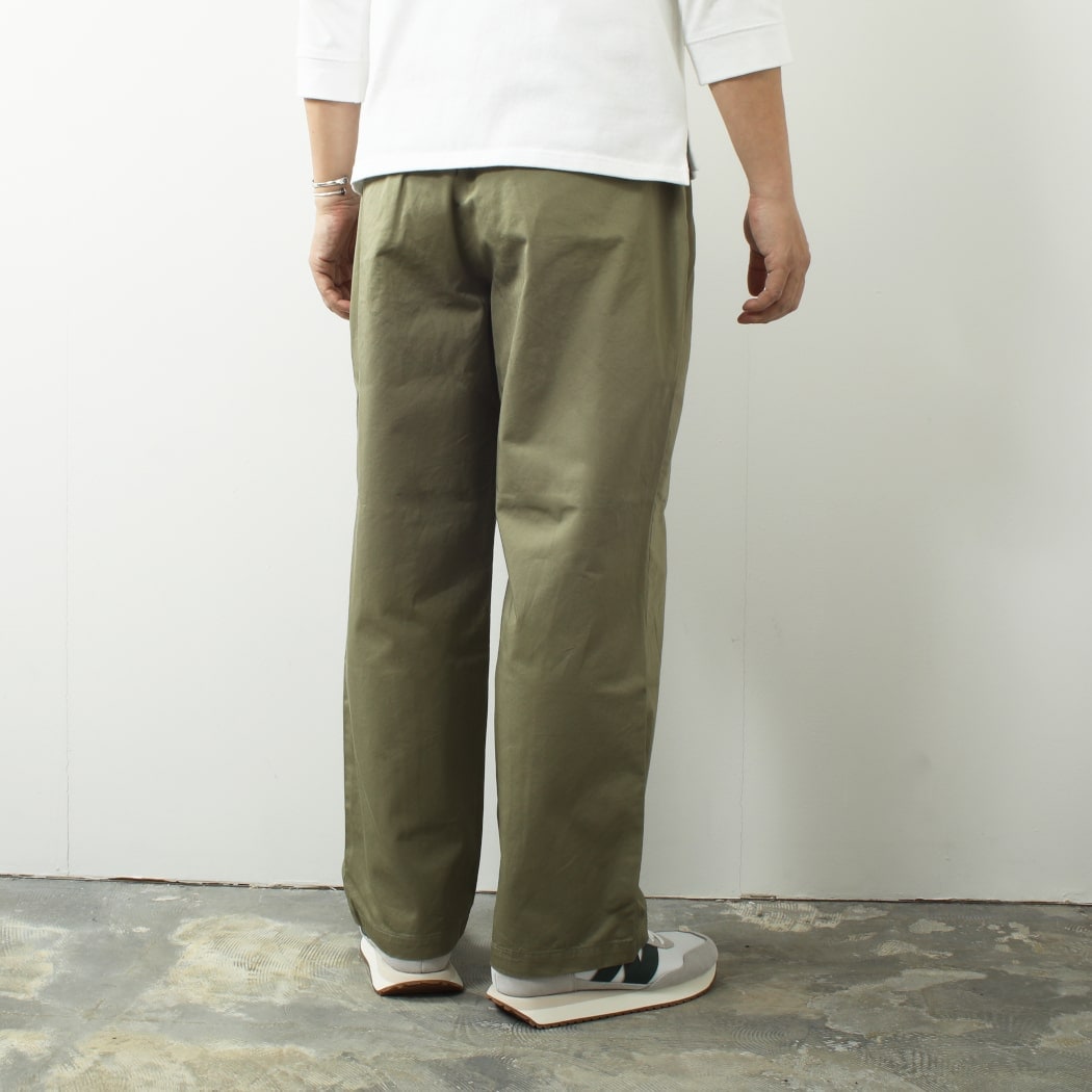 Gymphlex ジムフレックス 2タック イージーパンツ 高密度コットンチノ