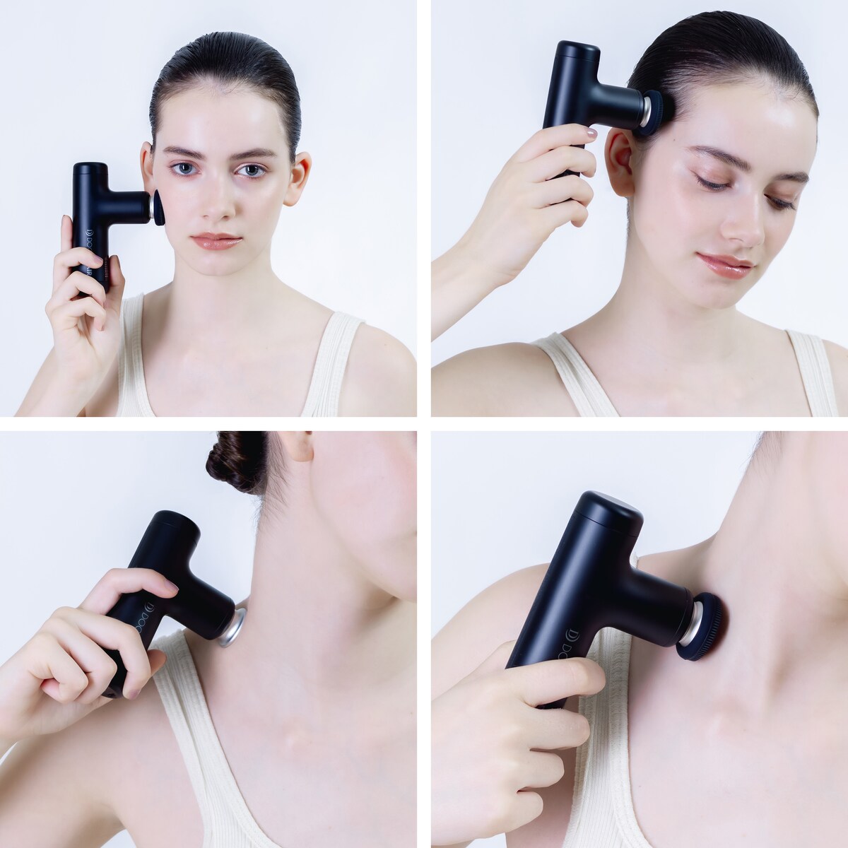 送料無料】ドクターエア エクサガンハイパー マットブラック REG-04 BK