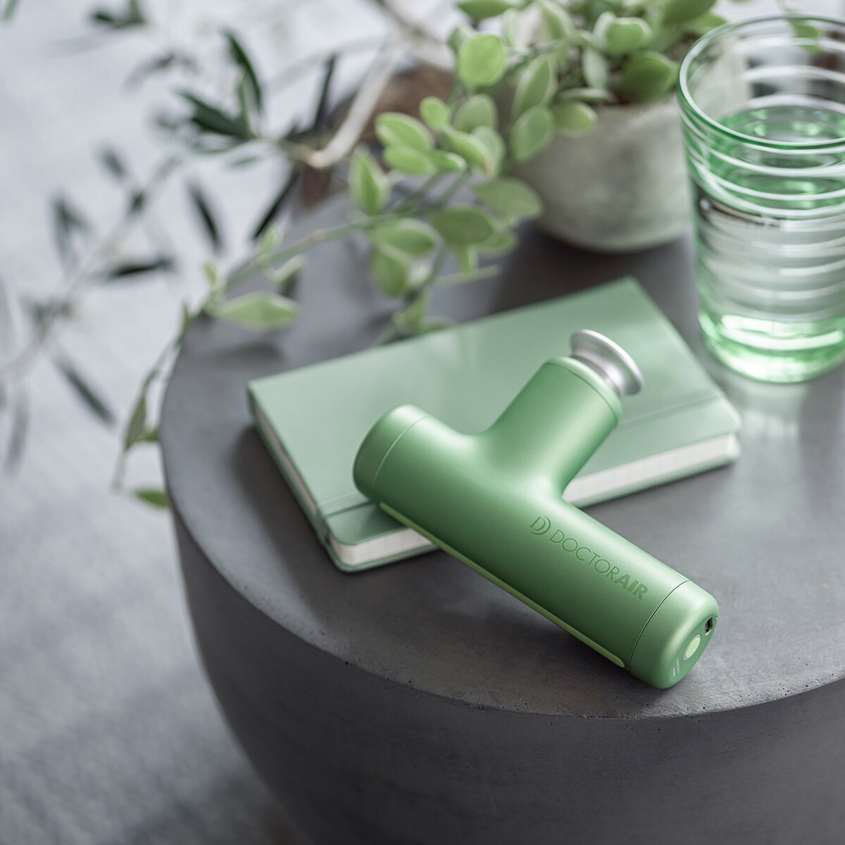 送料無料】ドクターエア エクサガンハイパー リーフグリーン REG-04 GN