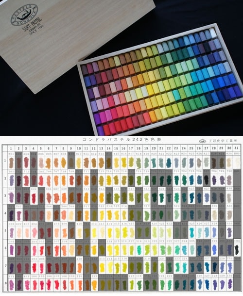 王冠化学工業所 ゴンドラパステル 150色セット 07040150 | アーク