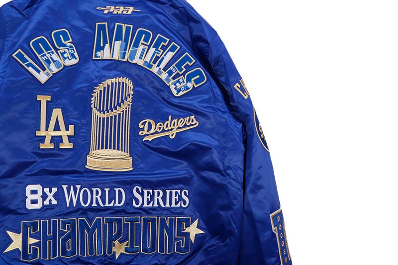 PRO STANDARD LOS ANGELES DODGERS WORLD SERIES 2024 RIB SATIN