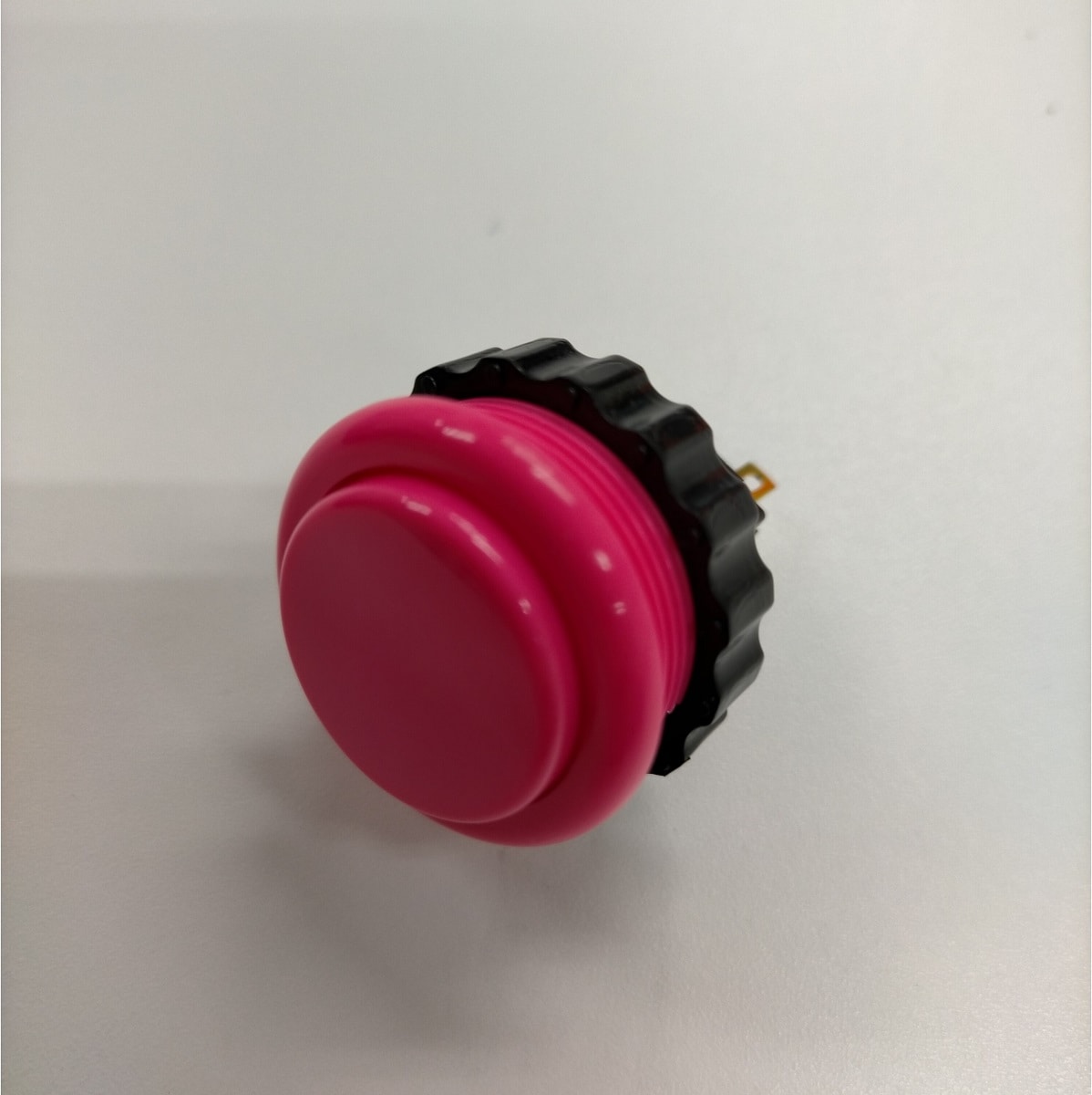 セイミツ工業 PS-14-DN-KEIKOU ネジ式蛍光色押しボタン 24φ ネジリング