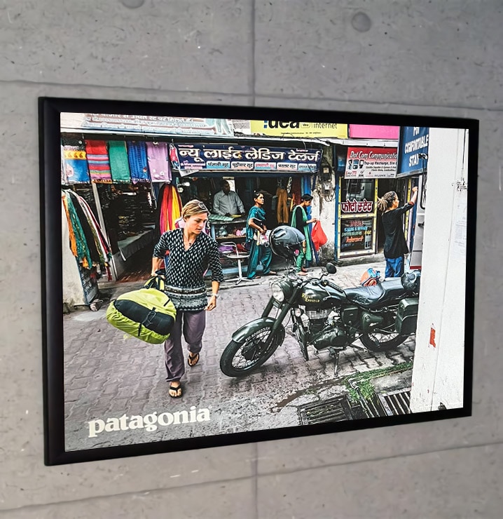 パタゴニア（patagonia）プリント フレーム額装作品 撮影 Jason