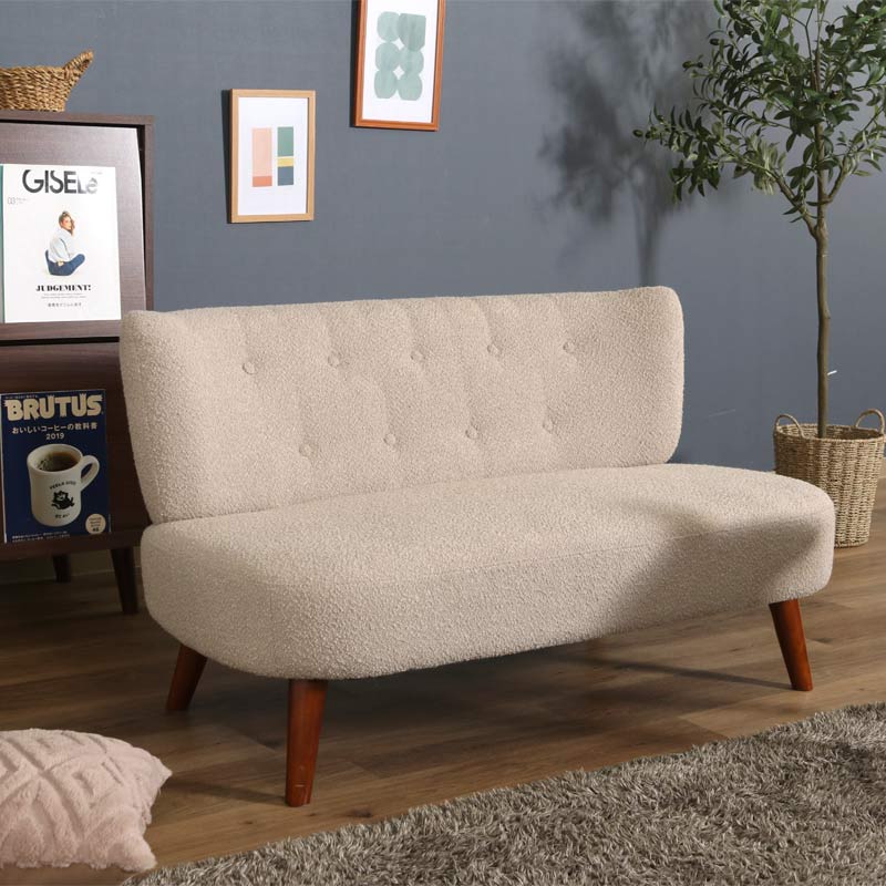 ブークレ ファブリック2Pソファ｜B-COMPANY公式オンラインショップ