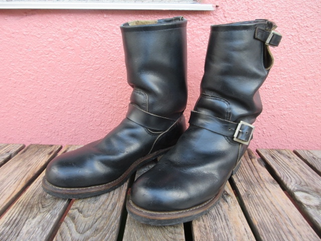 USED 90年代 USA製 レッドウイング エンジニアブーツ PT91 黒 サイズ