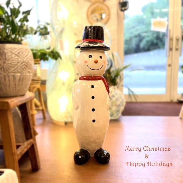 スノーマン スノーマンオブジェ クリスマス飾り クリスマス雑貨