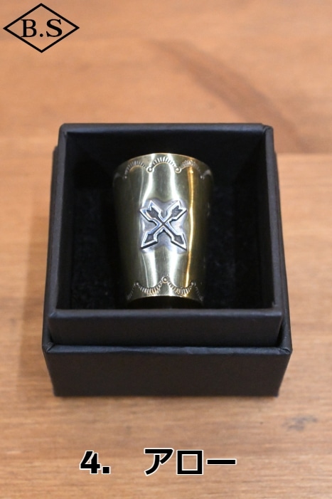 SUGAR / BS ISM 小物 バンダナスライダー ブラス＆シルバー [アメカジ