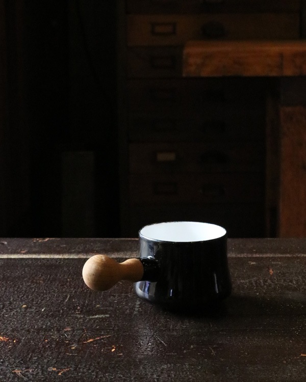 Dansk Enamelware Milkpan Brack｜ダンスク エナメルウエア ミルクパン