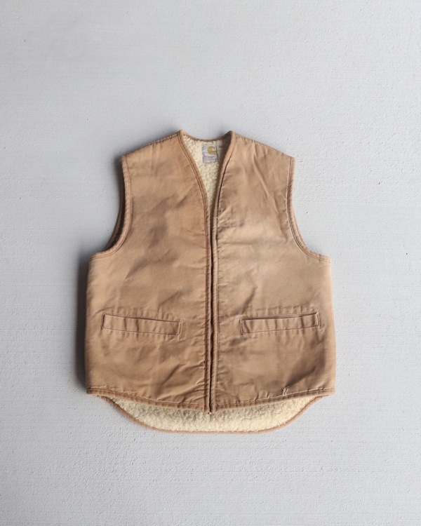 Vintage 70s CARHARTT Duck Boa Vest (M)