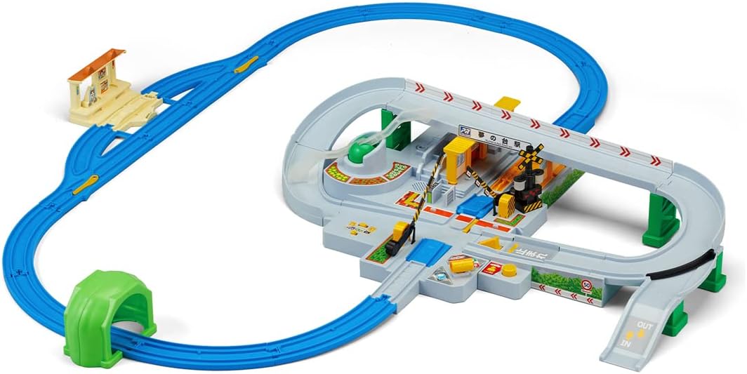 プラレール 5周年! トミカと遊ぼう! くるぞわたるぞ! カンカン踏切DX