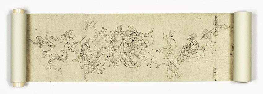 縮小絵巻物〈国宝 鳥獣人物戯画〉(四巻セット)京都便利堂オンライン