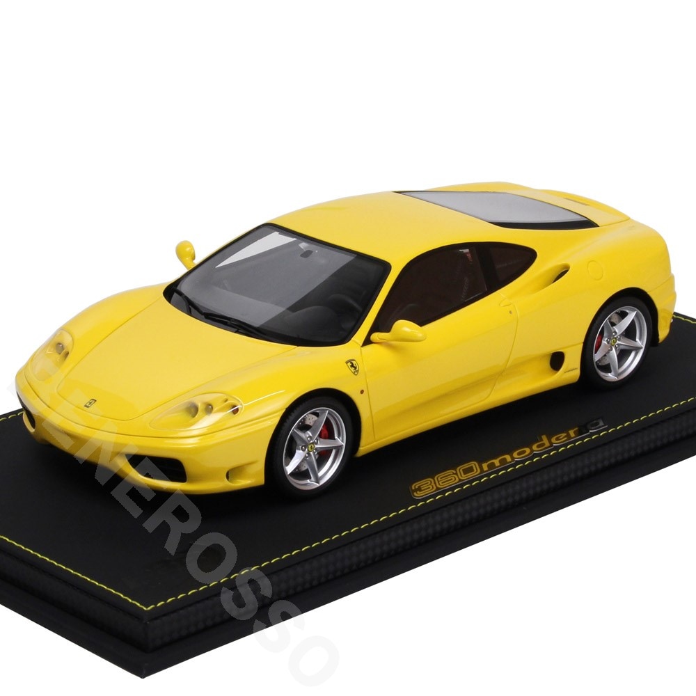 BBR MODELS 1/18スケール フェラーリ 360 Modena 1999 Yellow （ケース