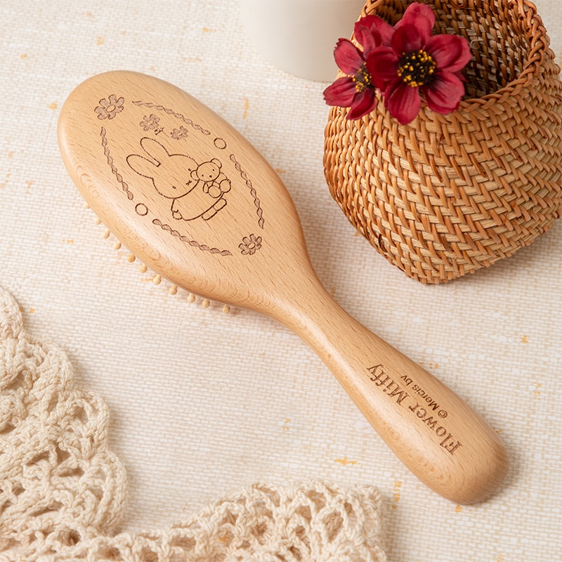 Flower Miffy ヘアブラシ チョコレートコスモス アートフラワーセット