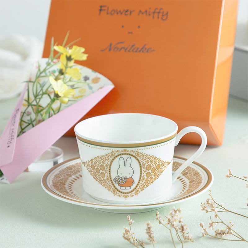 Flower Miffy ノリタケコラボ ティーセット花束 アートフラワーセット