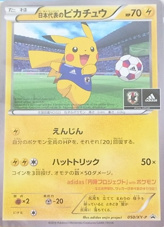 店頭同時出品】【状態B】日本代表のピカチュウ《未開封/冊子付き》[P