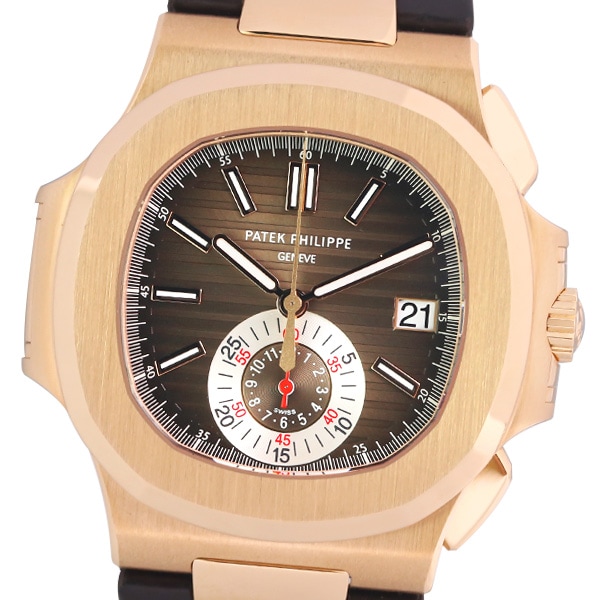 未使用】【未使用純正革ベルト付】PATEK PHILIPPE パテック